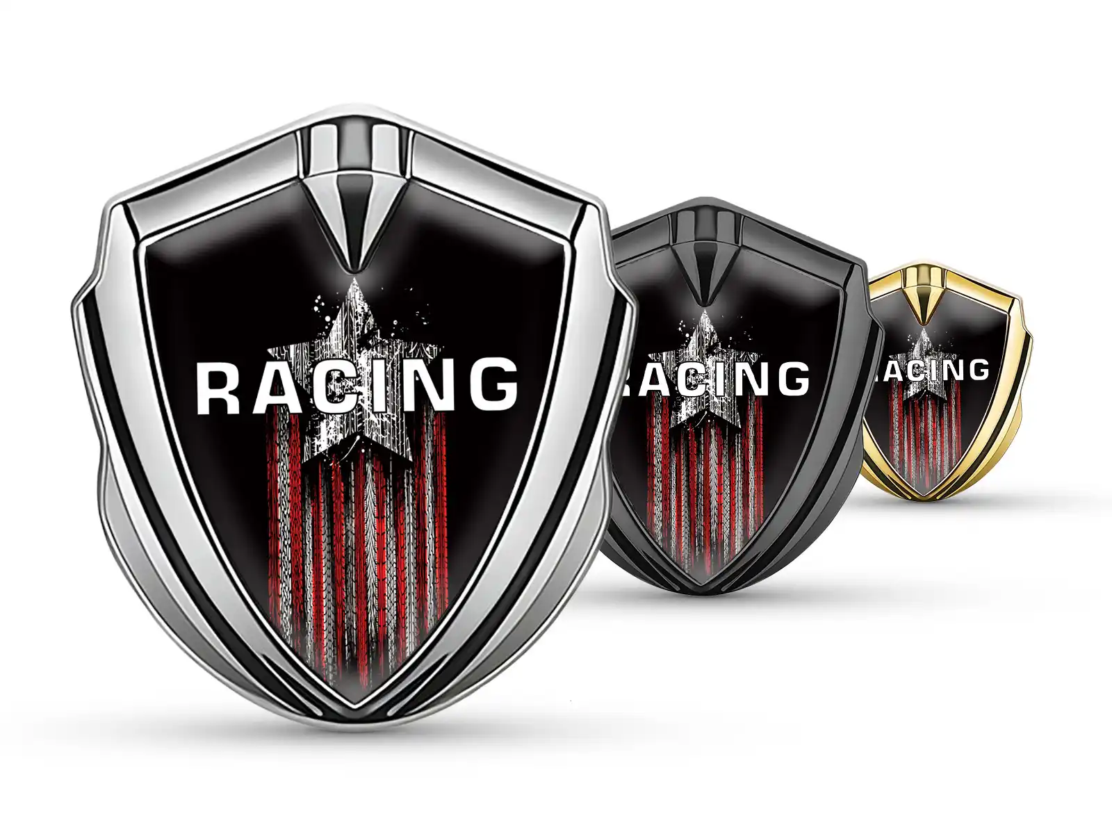 High End Car Logo Badges Force Design Stylish
